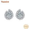 Tancise 925 Sterling Silver Zircon Earrings Drop Earrings For Women Wedding Party Gifts