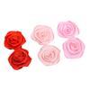 Manufacturer In Stock Mix 196 Colors Ribbon Mini Rose Garment Accessory Ribbon Flower