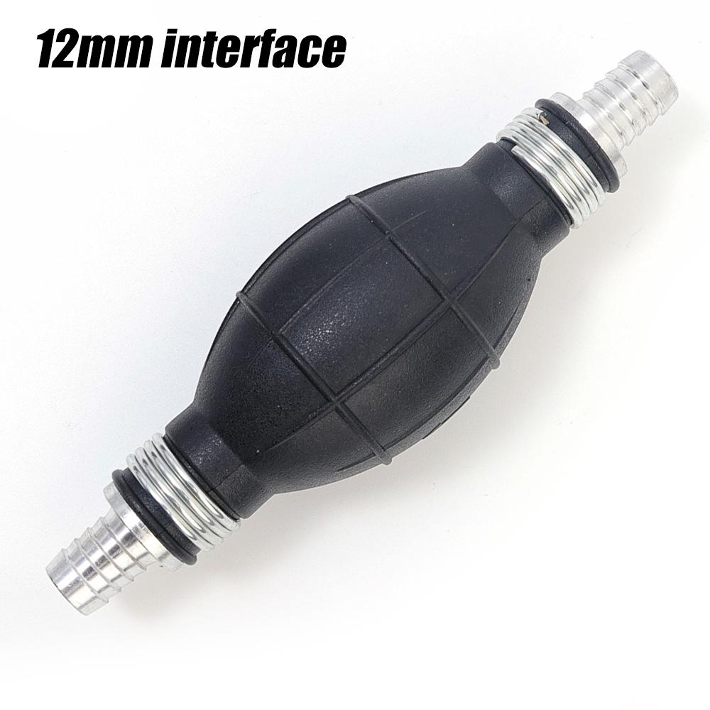 Автомобильный ручной топливный насос Автоматическая резиновая масленка 6/8/10/12 мм алюминиевый интерфейс насос для перекачки дизельного масла ручной насос для бензина и дизельного топлива