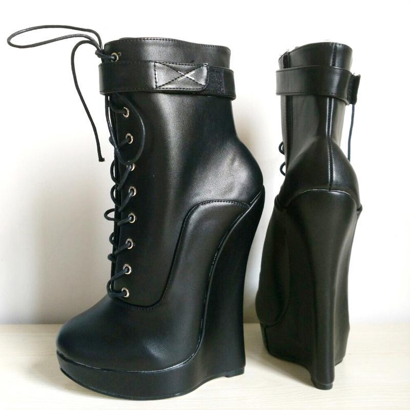 Женские сексуальные ботинки на высокой подошве