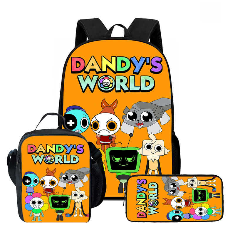 Сумка Dandy'S World Высококачественная Печать Повседневный Межграничный Легкий Рюкзак