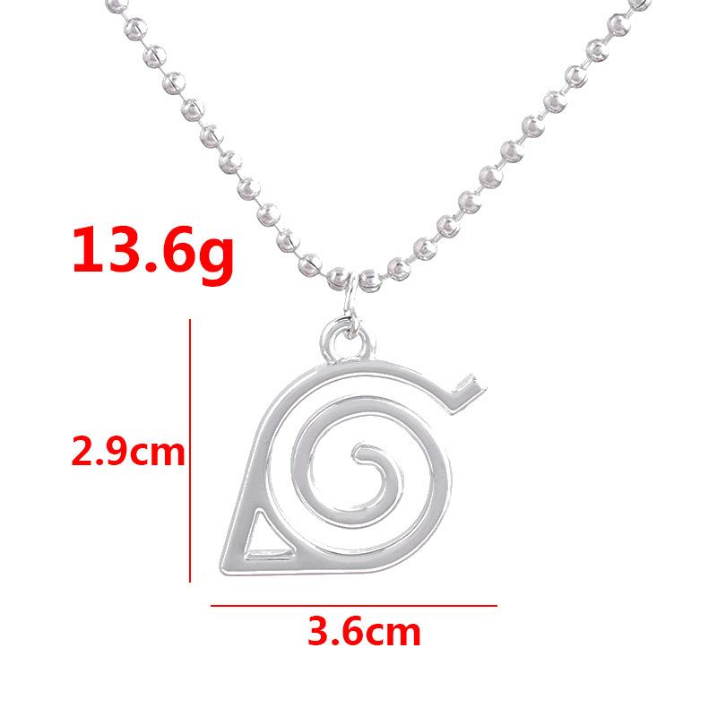 Ожерелье с подвеской в ​​виде красного облака для женщин, аксессуары в стиле аниме Наруто, титановые украшения Итачи, мужские цепочки на шею с героями мультфильмов, подарки