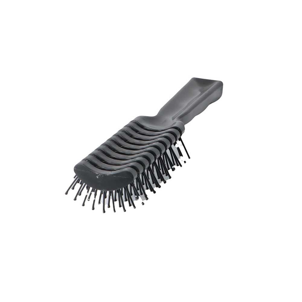Plastic Anti-static Heat Comb Professional Massage Ribs Hair Comb Detangling Vent Brush  Men/Boy