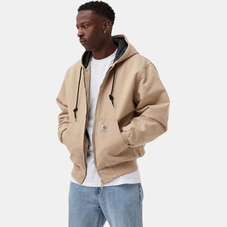 Carhartt WIP OG Active Jacket (Winter) Jacket Dusty Hamilton Brown (Aged Canvas) Men Streetwear I027360-07E-3K