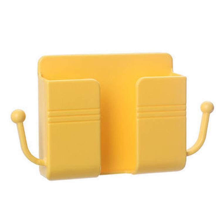 2 шт. Домашний креативный настенный органайзер, коробка для хранения, настенный держатель для пульта дистанционного управления, мобильного телефона, вилки, зарядный многофункциональный держатель, подставка