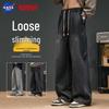 NASA NOAH Men's Loose Straight-Leg Jeans