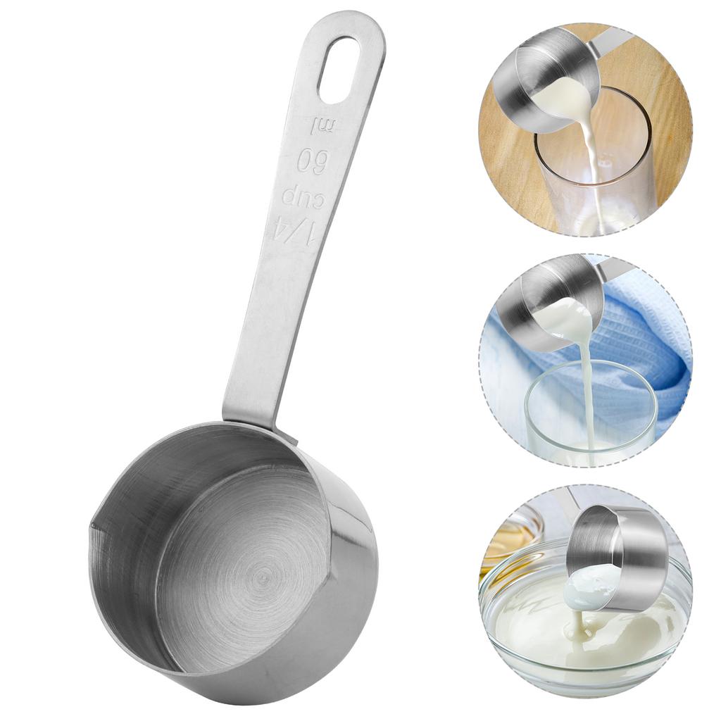 Kitchen Pots Milk Stainless Steel Spoon Small Restaurant Cookware Sauce Mini Coffee Noodle