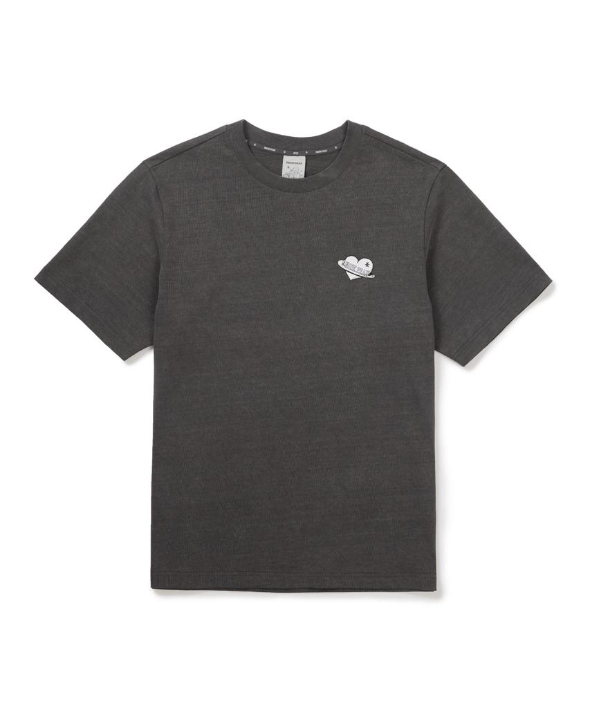 SNOWPEAK APPAREL [Snow Peak I Bt21] Графичная футболка с коротким рукавом (S26Mufts90) Темно-серый