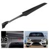 2PCS Center Console Dashboard Cover Trim Replacement for   C Class W205 2015+(Black )