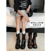 Cowhide Version~ Zhao Zhaoyi Boots Merad Boots Women's Leather Retro Knight Boots Western Cowboy Boots