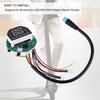 Scooter Dashboard Circuit Board, Foldable Electric Scooter Repair Parts Accessories for ES1 ES2 ES3 ES4