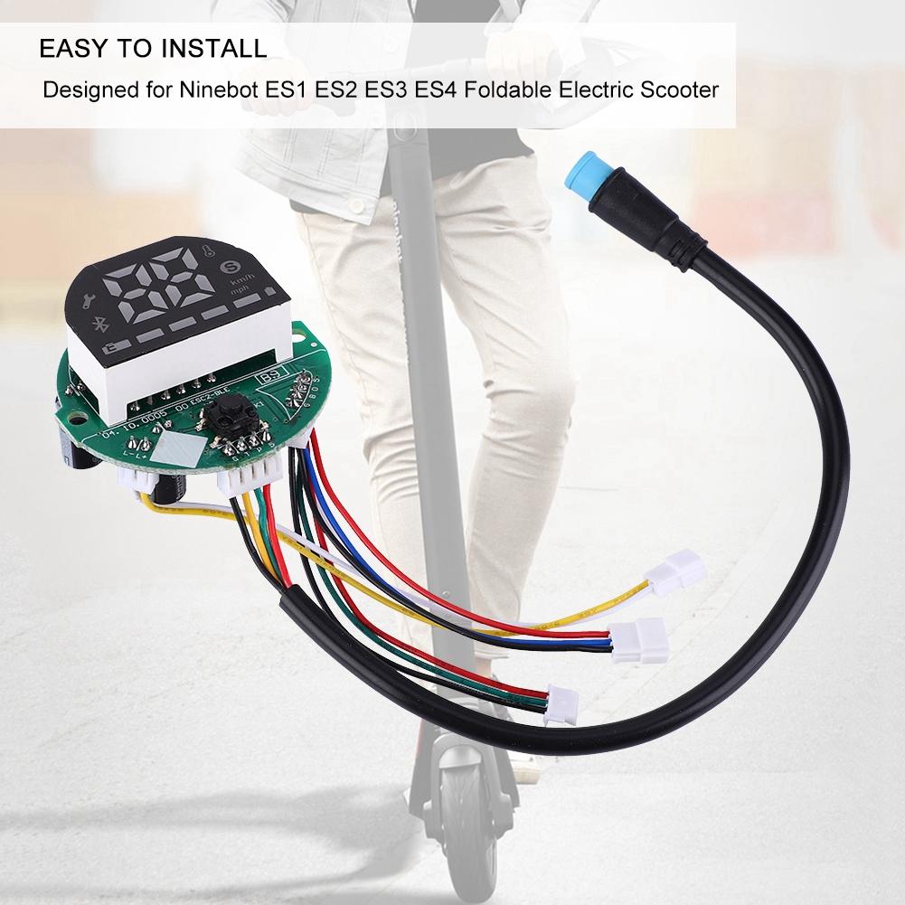 Scooter Dashboard Circuit Board, Foldable Electric Scooter Repair Parts Accessories for ES1 ES2 ES3 ES4