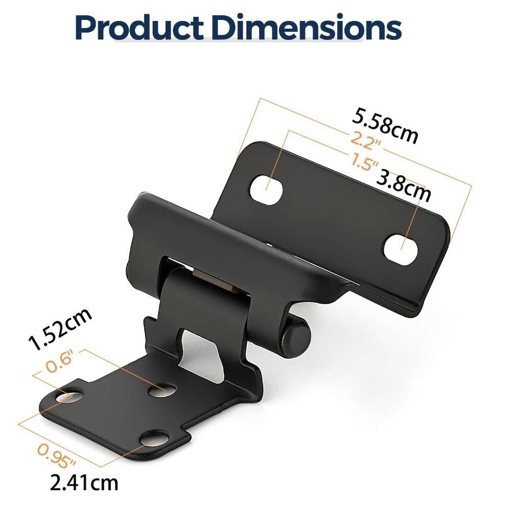 Soft-Close Face Frame Hinges Partial Wrap Self-Closing Hinges Overlay Cabinet Hinges Hardware