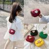 Cute Little Girls Mini Shoulder Bag for Kids Fashion Coin Purse Small Handbags Lovely Patent Leather Children's Messenger Bags