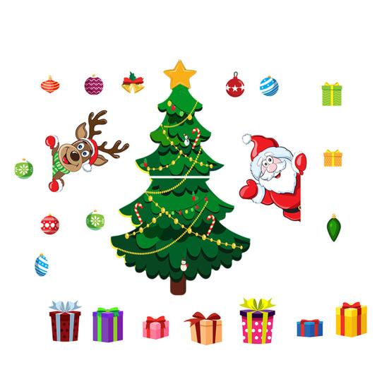 Рождественский Магнит на Холодильник Санта Клаус Снеговик Гном Лось Веселого Рождества Гаражные Двери Кухня