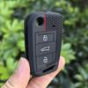 Силиконовый чехол для выкидного ключа с 3 кнопками, подходит для VW GOLF 7 MK7 SKODA SEAT 2014 2015 2016 FOB HULL OCTAVIA COMBI LEON IBIZA CUPTRA Case