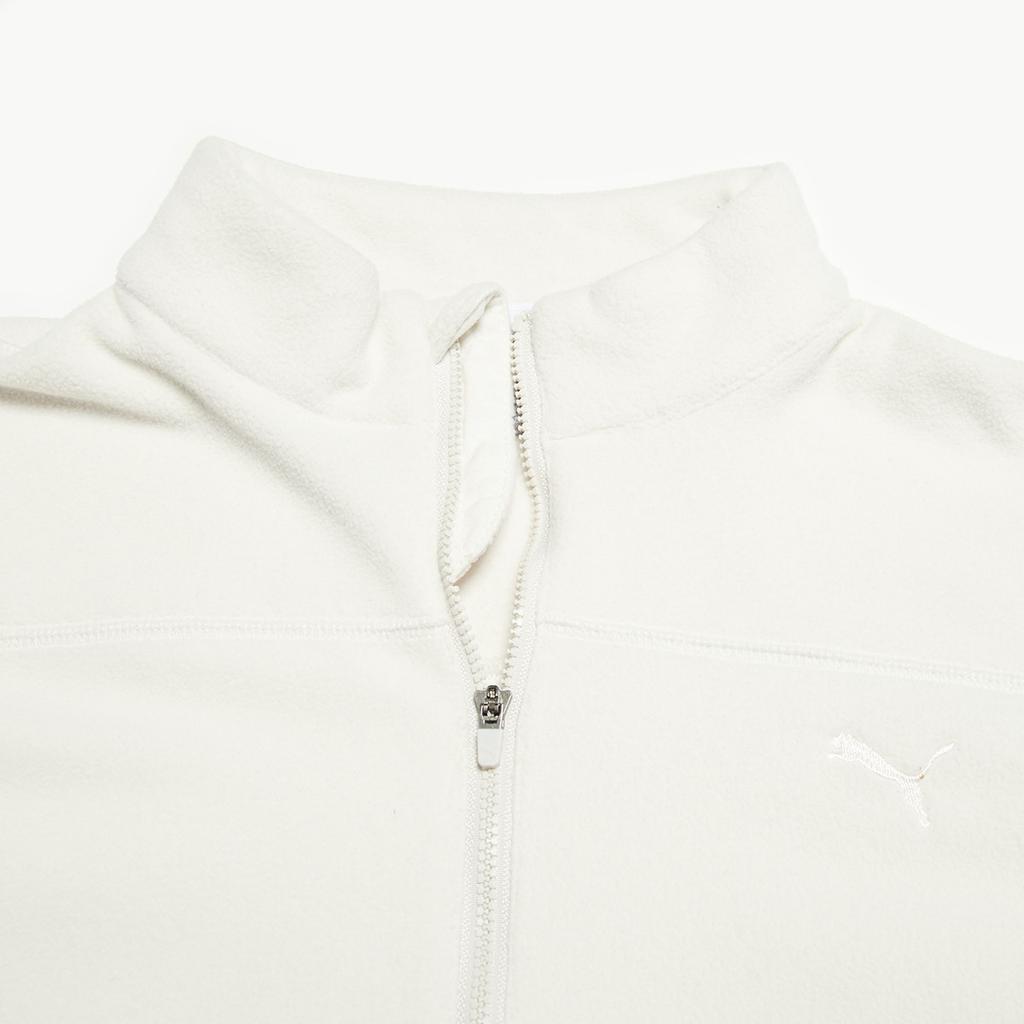 Puma Простая флисовая теплая ветрозащитная куртка на молнии со стойкой воротником Женские куртки 525808-05
