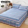 3pcs Bedding Bed Skirt with 2pcs Pillowcases Wedding Bedspread Bed Sheet Mattress Cover Full Twin Queen King Size Bedsheets