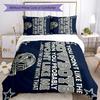 Dallas Bedding Set Breathable Duvet Cover with Pillowcases Decorative Bed Linen for Bedroom Home Decoration Birthday Gift