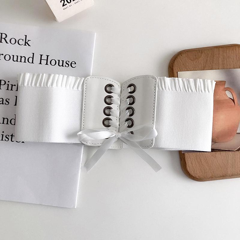 Женский модный пояс на шнуровке с эластичной талией - Универсальный и стройнящий