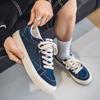Brand Men Casual Shoes Street Designer Skateboarding Shoes 2025New Spring Breathable Board Shoes for Men Lace Up Sneaker
