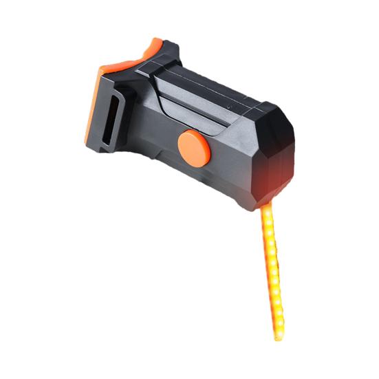 Задний фонарь велосипеда для подседельного штыря Перезаряжаемый USB-сигнал предупреждения о безопасности Светодиодный задний фонарь с несколькими режимами освещения Водонепроницаемая сигнальная лампа указателя поворота