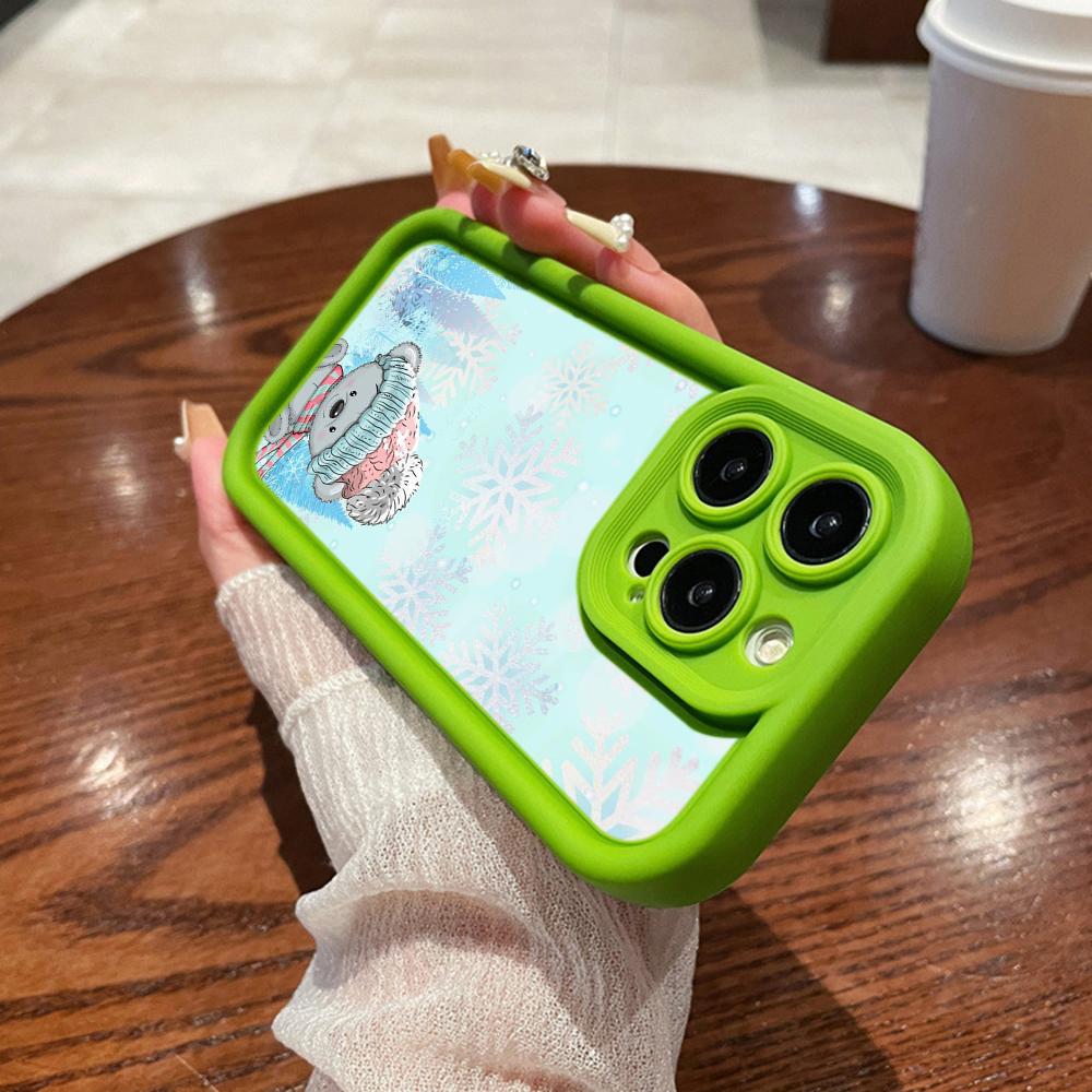 N116 Счастливого Рождества С Новым годом арт Мягкие чехлы для телефонов Angel Eyes для iPhone 16 15 14 13 11 Pro Max 8 7 6s Plus 12 mini XR XS Max Противоударный чехол