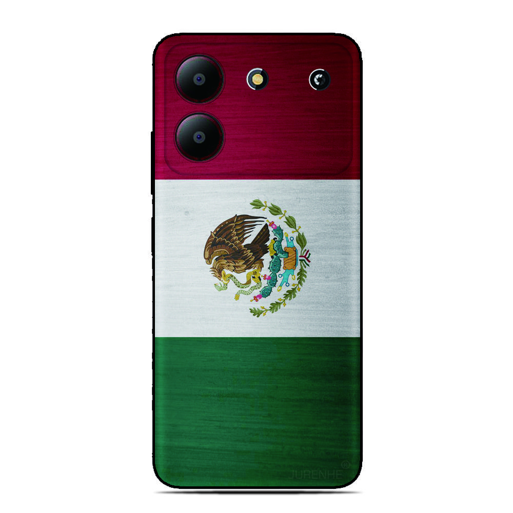 Mexico Flag Phone Case For Blackview Wave 9C 8C 6C Shark 9 Color 8 Oscal C80 C70 C60 C30 C20 Pro Flat 2 1C 2C Tiger 13 12 Cover