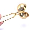 1Pc Tea Infuser Stainless Steel Sphere Tea Strainer Spice Filter Handle Tea Ball