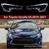 Крышка фары для Toyota Corolla 2019 (Версия для печати) - Прозрачный корпус