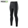 Wosawe Женские термофлисовые велосипедные колготки, зимние теплые эластичные велосипедные брюки в 4 направлениях с 3D силиконовой подушкой
