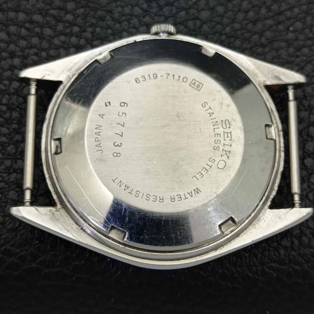 ЯПОНИЯ 6349A ВИНТАЖНЫЕ МУЖСКИЕ АВТОМАТИЧЕСКИЕ ЧАСЫ SEIKO С ЗЕЛЕНЫМ ЦИФЕРБЛАТОМ a701315-5 R206a-a701315