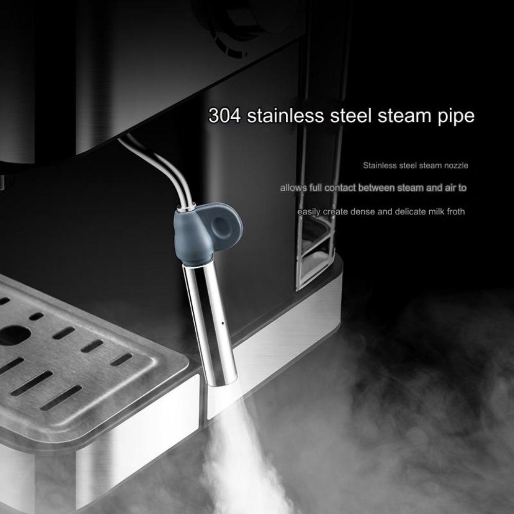 Итальянская кофемашина, бытовая небольшая полуавтоматическая офисная кофемашина с паром высокого давления и вспениванием молока