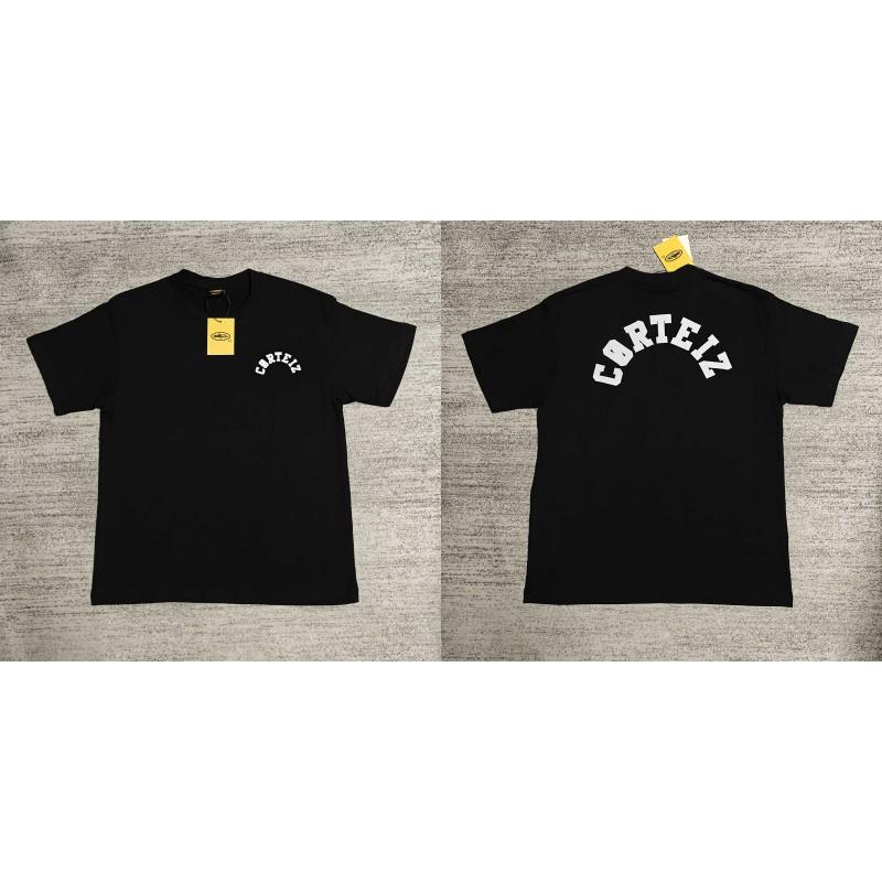 Cortiez American Style Graphic T-Shirt Young Men Loose Fit Crew Neck Short Sleeve
