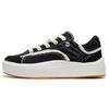 Li Ning Comfy Casual Low-Top Skate Shoes Men Sneakers Black White AGCS035-1
