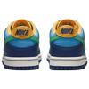 Nike Детские кроссовки Dunk Low GS All-Star 2023 Синие Baltic-Blue Electric-Algae DV1693-401