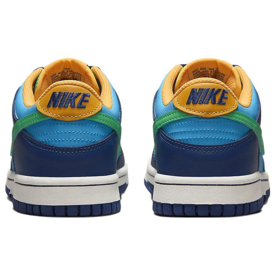 Nike Детские кроссовки Dunk Low GS All-Star 2023 Синие Baltic-Blue Electric-Algae DV1693-401