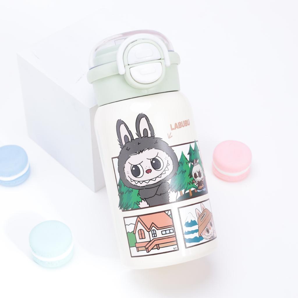 Термос из нержавеющей стали 316, высокая ценность, милый, для девочки, портативный, с соломинкой, детская чашка для воды