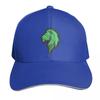 Lion head in green Stylized Baseball Cap golf hat genuine Thermal Visor Sunhat custom caps Womens Hats For The Sun Unisexs