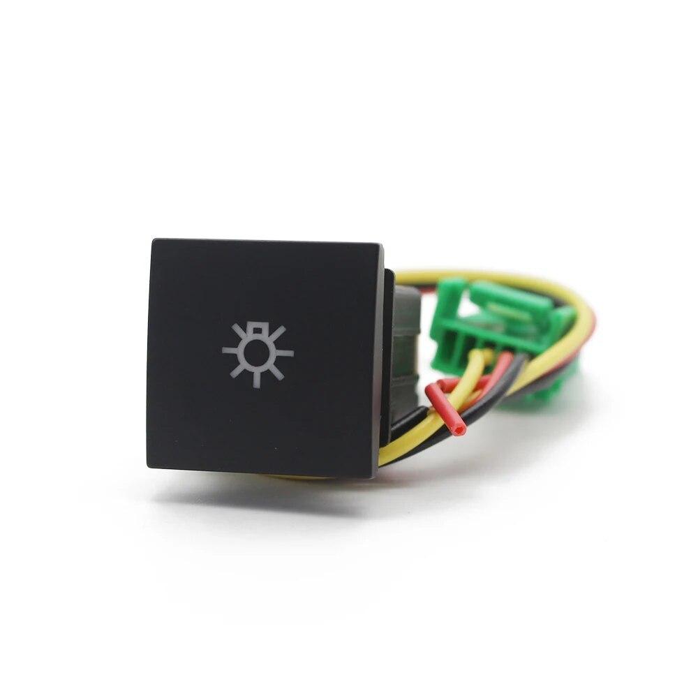 Автомобильный светодиодный светильник DRL, радар, включение и выключение камеры, кнопка противоскользящего переключателя для VW Golf 6 Golf v Jetta MK5 Caddy Scirocco Touran