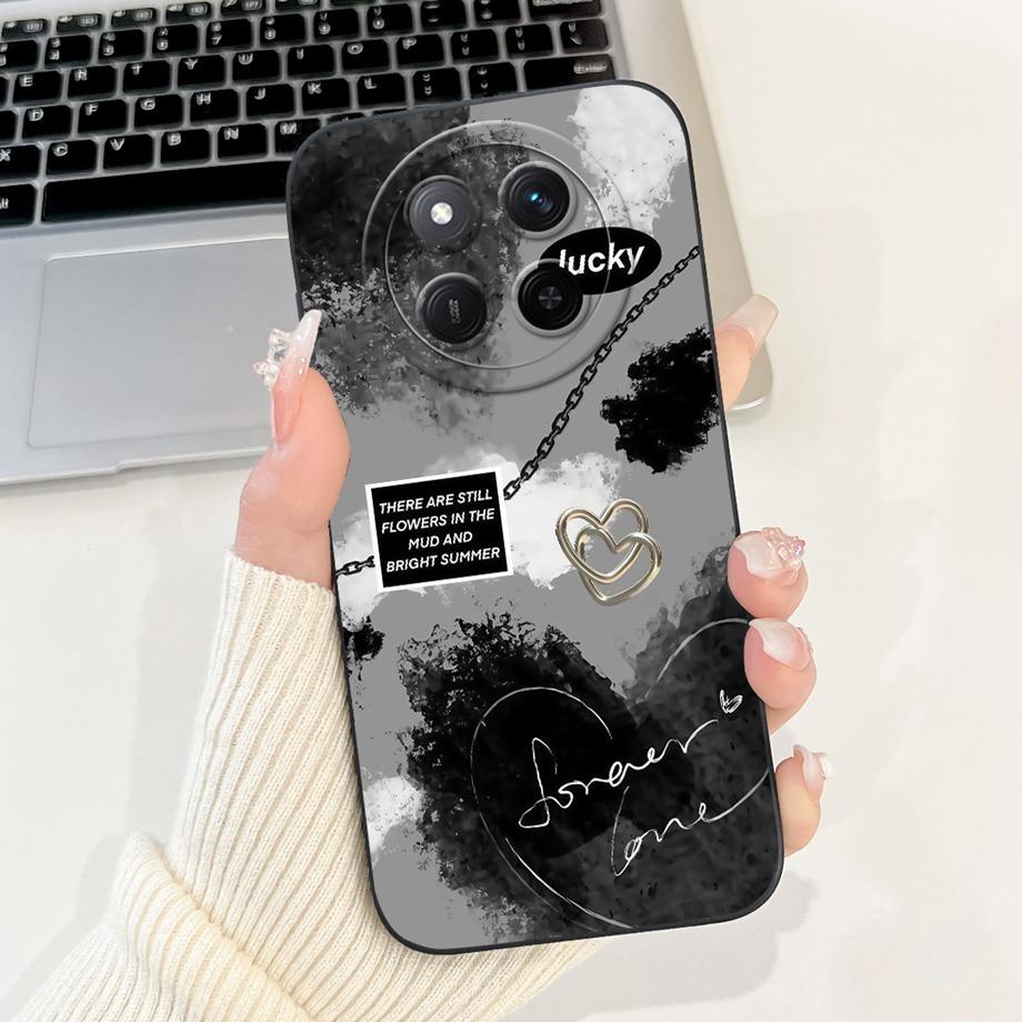 Чехол для телефона Honor Magic 7 Lite 7 Pro Magic7 Задняя крышка Magic 5 Lite 6 Lite Мягкий жидкий силикон Funda Милые мультяшные животные