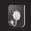 1/5/10pcs Transparent Hooks Strong Suction Cup Sucker Wall Hooks Hanger for Kitchen Bathroom
