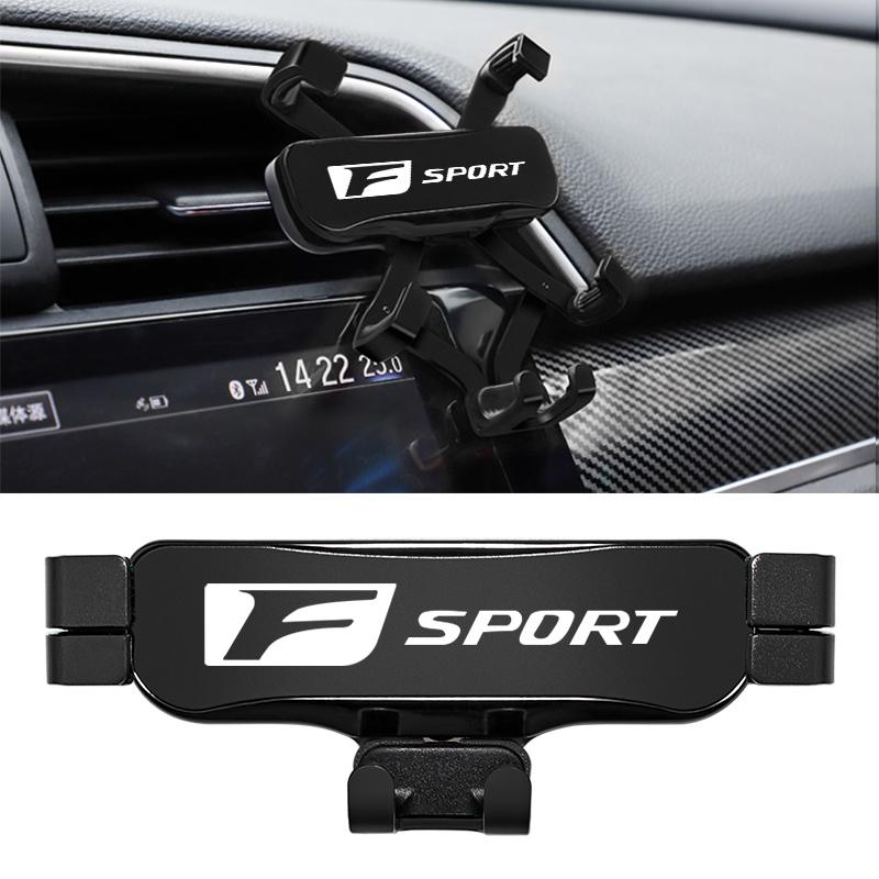 Zinc Alloy Car Styling Phone Holder Air Vent Mount Clip For Lexus FSPORT LBX NX RX 350h 450h ES UX 300e GS GX IS LS LX CT LC RC