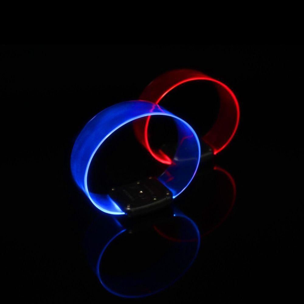 Magnet Luminous Bracelet Chroma Flashing Wristband Concert Support Lighting Band  Concert