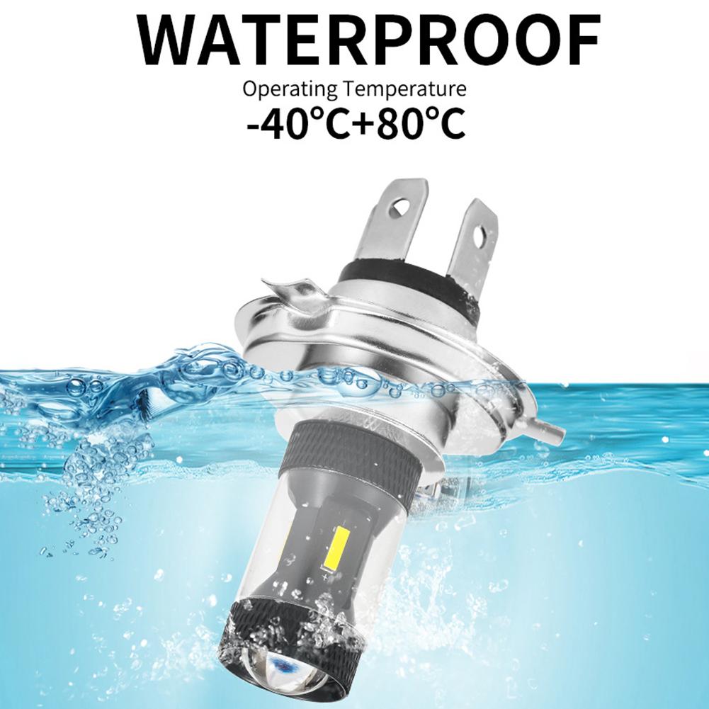 H4 H6 P15D BA20D противотуманная фара для мотоцикла светодиодная фара ближнего света светодиодная фара дальнего света для мотоцикла фары освещения