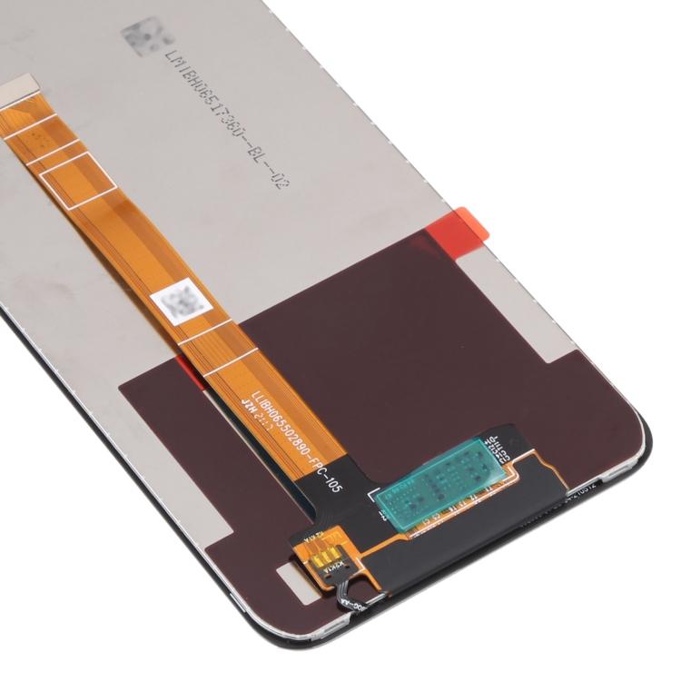 Для Realme C21Y RMX3261 Grade B сборка ЖК-экрана и дигитайзера + рамка сменная часть (без логотипа)