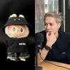 Для 17 см Labubu Одежда K-pop Звезда Идол Джексон Ванг Та же модель Одежда Куклы Labubu Футболка Джинсы Рыбацкая шляпа DIY Аксессуары