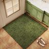 Bathroom Carpet Non-slip Water-absorbing Quick-drying Floor Mat American Dark Green Square Rug Diatom Mud Home Decoration Mats