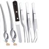 Plating Tool Decorating Spoon Set Cooking Drawing Decoration Spoon Stainless Steel Tweezers Painting Spoon