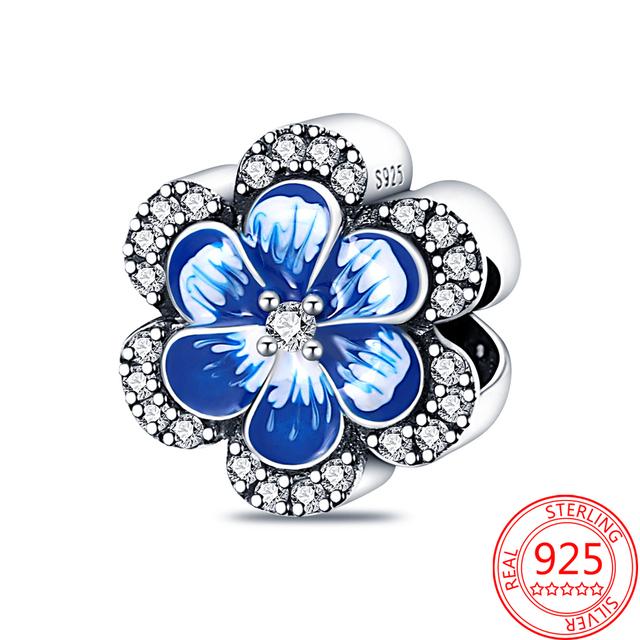 Новый брелок-ключ в виде божьей коровки и сердца, подходит для оригинального модного браслета из стерлингового серебра S925, брелок-подвеска для девочки, подарок